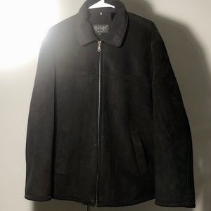 Blouson Jacket Black/Dark Brown L